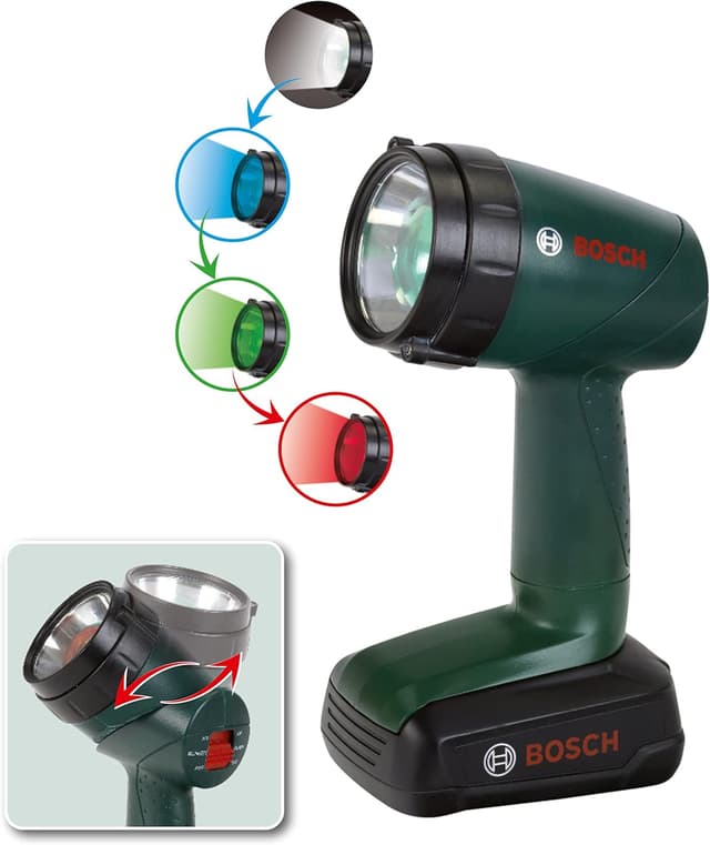 Detalle de Theo Klein Bosch 8448 – Lampe torche de jeu d’imitation