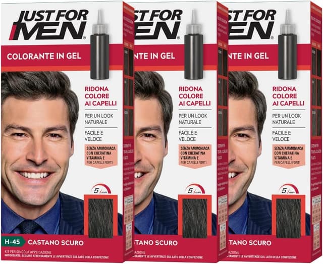 Imagen de Just For Men H45 tinta semipermanente 8 settimane en OfertitasTOP