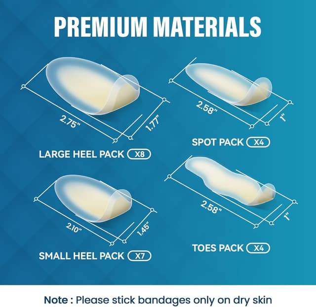 Thumbnail 5 de Kimihome pansements ampoules gel 23 pièces