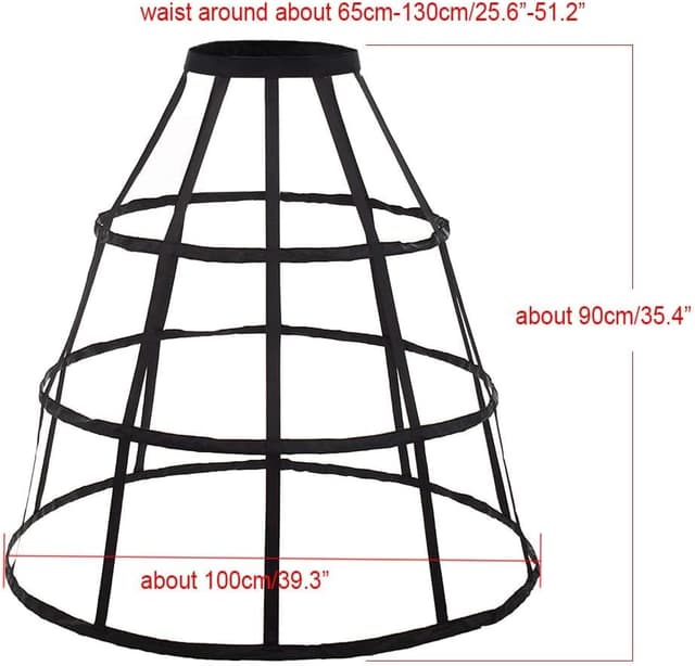 Thumbnail 5 de GRACEART Bridal Tulle Train Skirt 219 cm