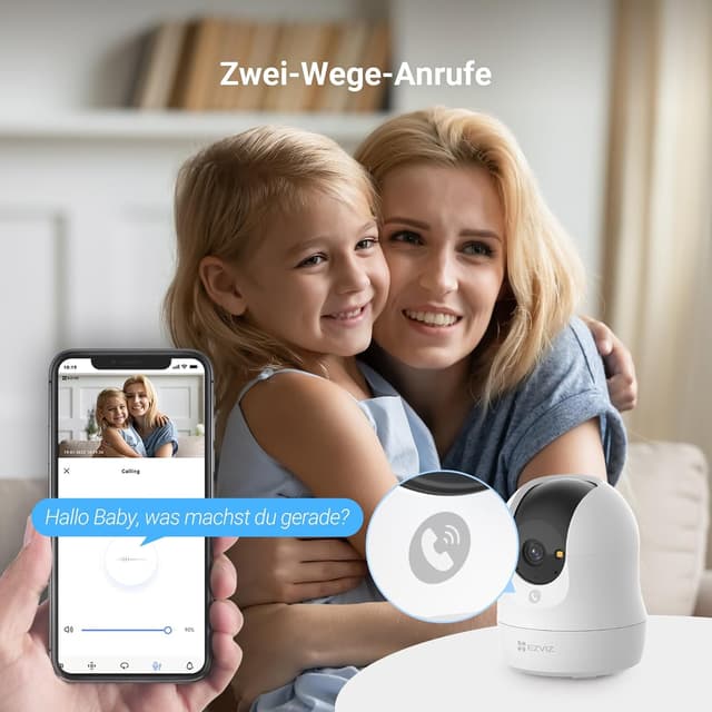 Detalle de EZVIZ C6N G1 3K 5MP WLAN-Kamera mit 360°