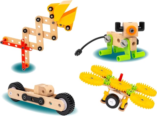 Detalle de BRIO Builder Creative Construction Set – STEM building & creative play construction toy (ages 3+)