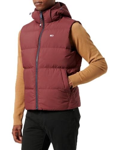 Detalle de Tommy Jeans Chaleco Essential Down Vest L rojo 1 unidad