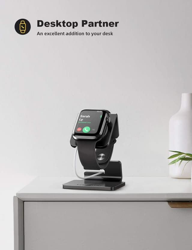 Thumbnail 3 de Lamicall Stand for Apple Watch 49mm docking stand
