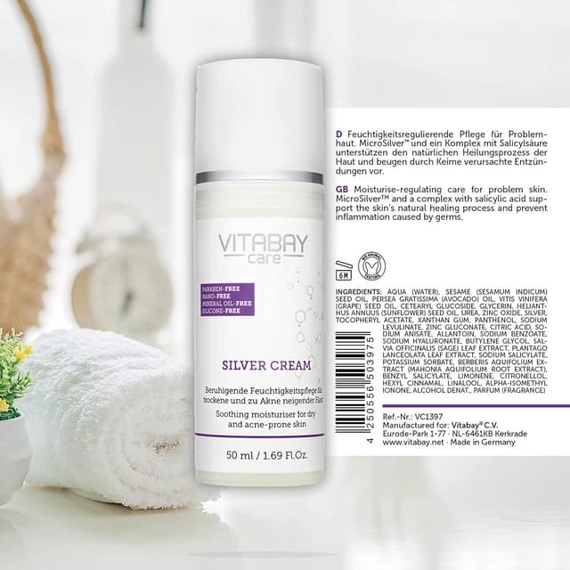 Thumbnail 5 de Vitabay Silver Cream 50 ml gegen Akne