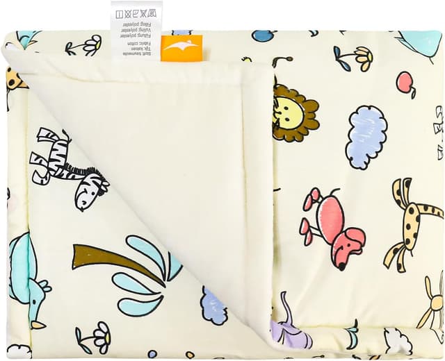 Imagen de ComfortAce Sydney Baby Blanket (Candy Yellow) – soft animal printed baby blanket en OfertitasTOP