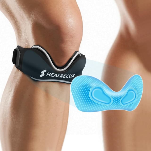 Detalle de Healrecux Patellasehnenbandage für 28–48 cm