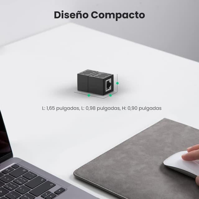 Thumbnail 6 de UGREEN Adaptador RJ45 Hembra 5U, Conector Lan Gigabit Ethernet 🌐