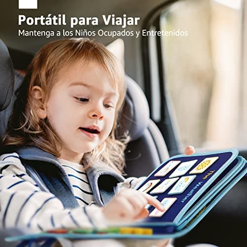 Detalle de hahaland Busy Board Montessori 7 secciones