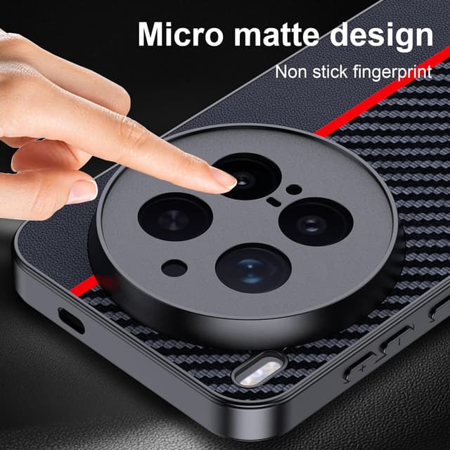 Detalle 2 de Hülle für Vivo X300 Pro Carbonfaser Case