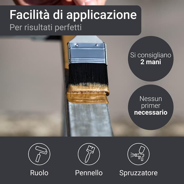 Detalle 2 de WO-WE W908 Vernice Metallo 5L Grigio antracite