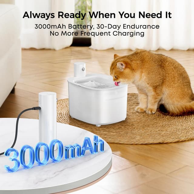 Thumbnail 5 de Fontanella per Gatti Senza Fili 2,6L 3000mAh