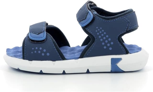 Detalle de Sandales enfant Jumangap en bleu marine (scratch) – Saison printemps/été