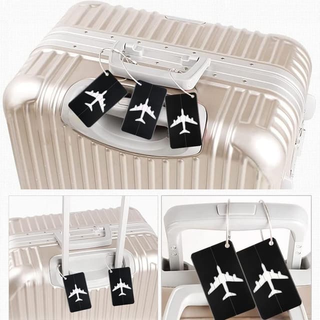 Thumbnail 4 de Vicloon Viaggio Bagagli Tag 4 pezzi nero