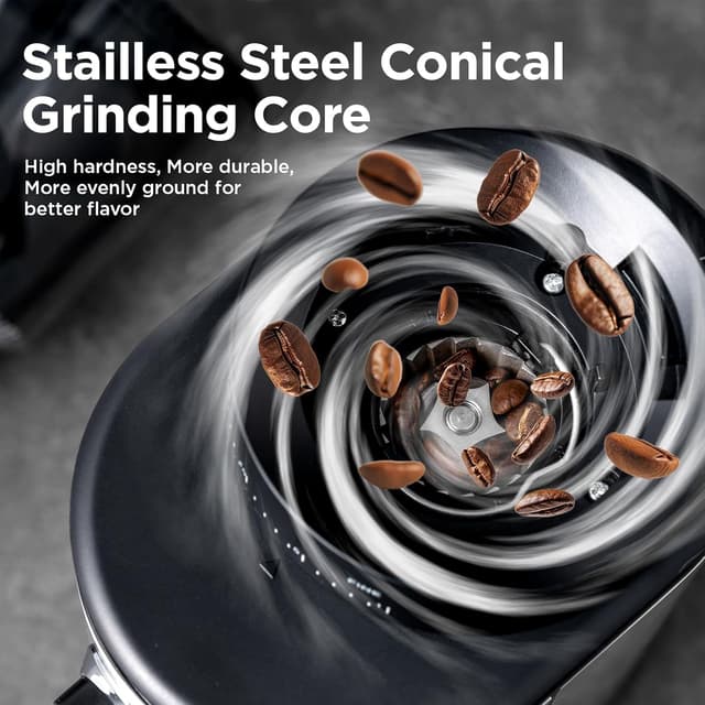 Thumbnail 2 de Ollygrin Burr Coffee Grinder 30 Settings