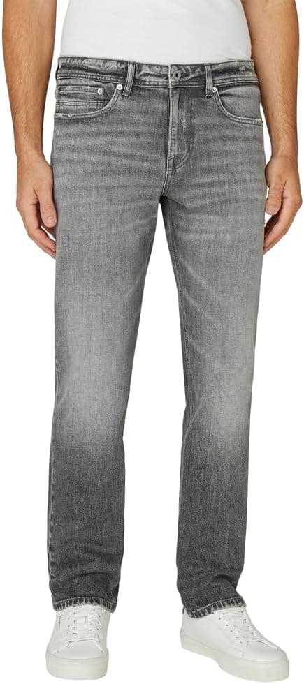 Detalle 2 de Pepe Jeans Herren Straight Jeans Cash FS Stone Grey