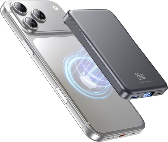 Detalle de Magnetische Powerbank 10000mAh 20W PD