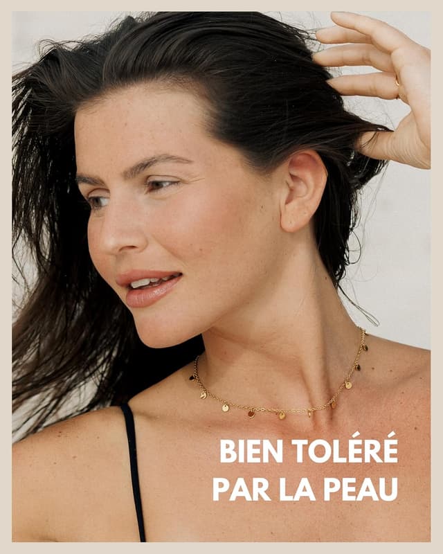 Detalle 2 de GOOD.designs Chaîne 40 cm or 18 carats