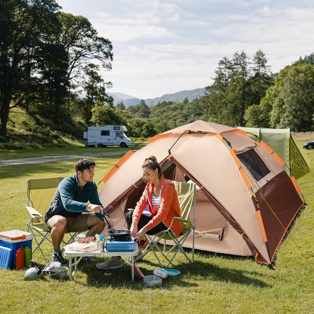 Thumbnail 6 de BETENST Camping Zelt für 3 Personen 210 x 210