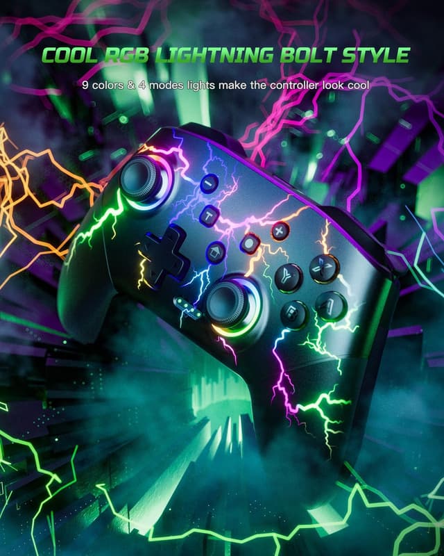 Detalle 2 de VOYEE Switch Controller 1000mAh 🔫