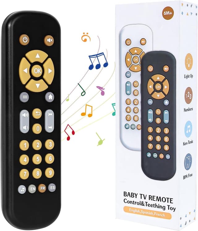 Imagen de Orzbow Jouet Télécommande TV Bébé 1‑2 ans en OfertitasTOP