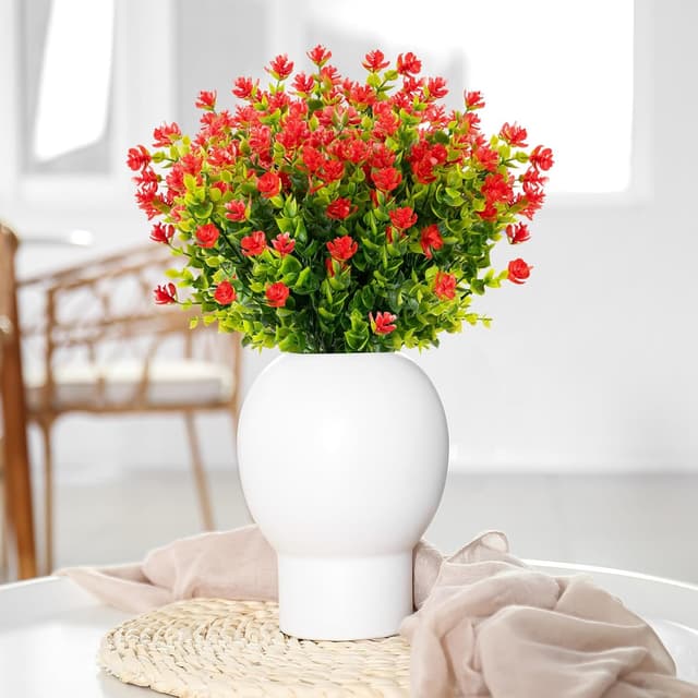 Thumbnail 3 de AIOR 10 Bouquets Fleurs Artificielles Multicolore