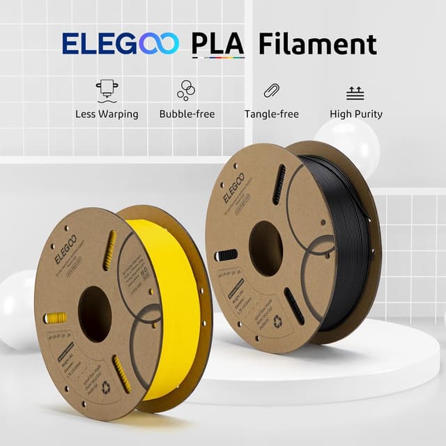 Thumbnail 1 de ELEGOO PLA Filament 1.75mm 1KG Sky Blue