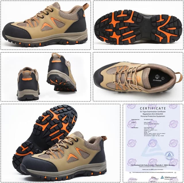 Thumbnail 3 de CYKYGGO Arbeitsschuhe Sicherheitsschuhe mit Stahlkappe ⛑