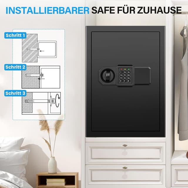 Thumbnail 6 de Tiskgg 70L Tresor für Zuhause 🔒