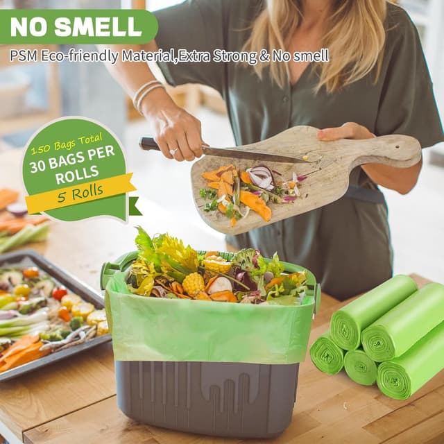 Thumbnail 4 de BODFPPC Biodegradable Bin Bags 150 Pack 10L