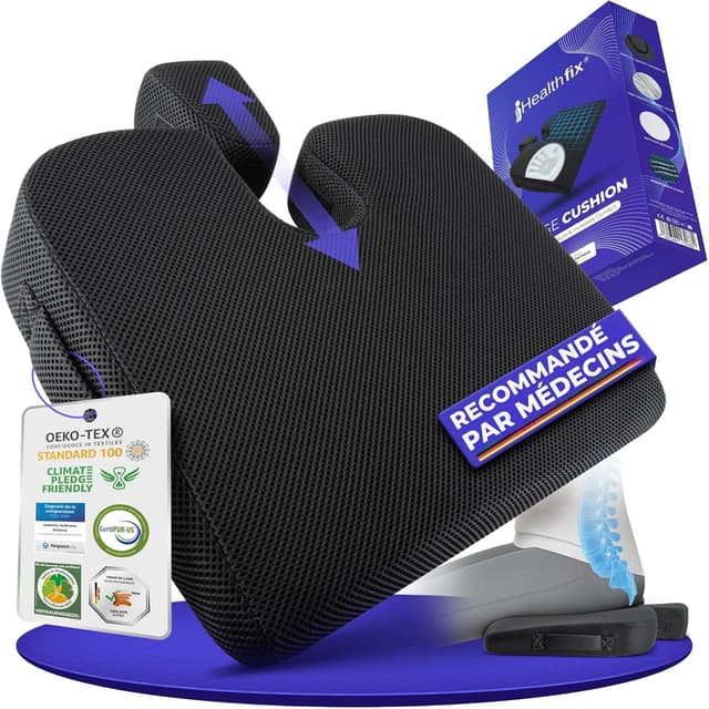 Imagen de Healthfix Coussin cunéiforme ergonomique 1 pièce en OfertitasTOP