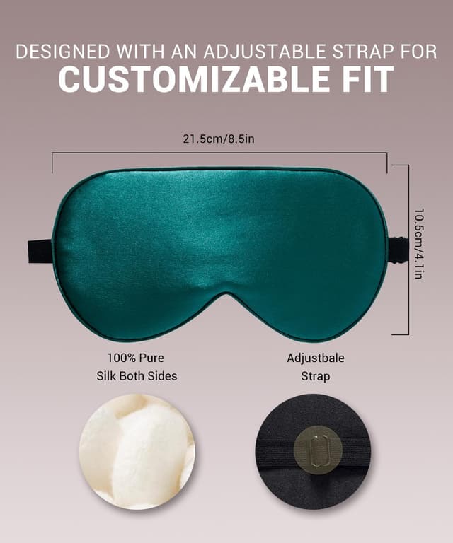 Thumbnail 4 de LaCourse Mulberry silk eye mask 19 momme