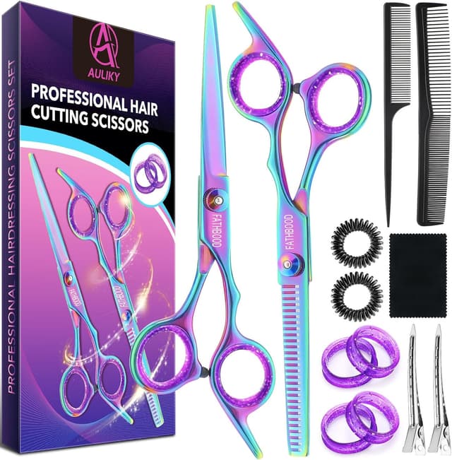 Imagen de Friseurschere Set 14tlg 6,7 Zoll Profi en OfertitasTOP