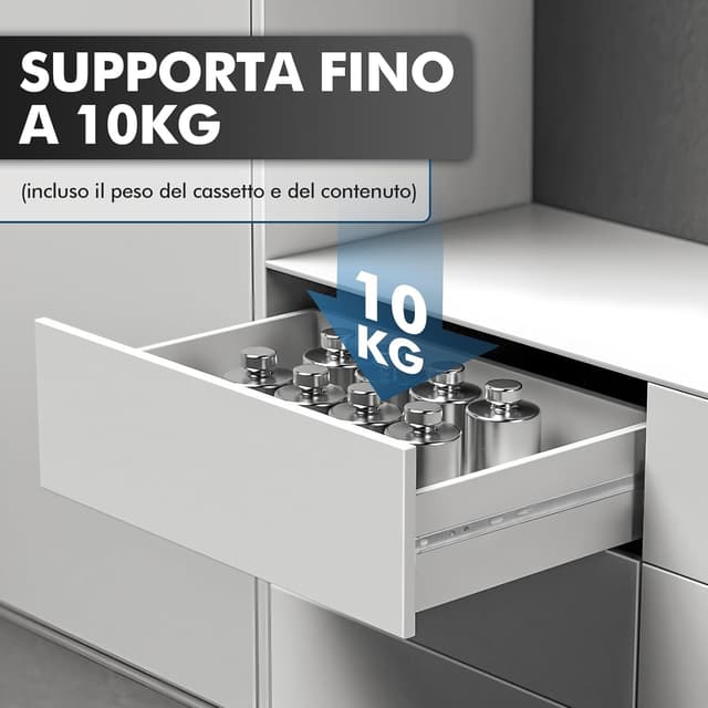 Detalle 2 de Shinfly-Guide per cassetti 310 mm set 2