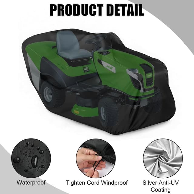 Detalle de Housse tondeuse gazon AOOWU 210D 170 x 61