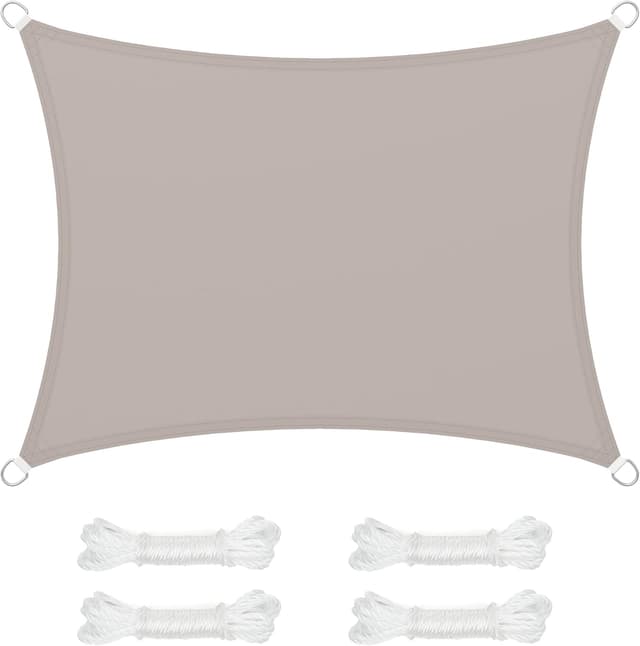 Detalle de SONGMICS tenda parasole 3x4 m impermeabile con protezione UV e anelli in acciaio inox