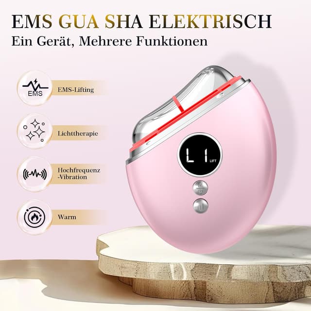 Detalle 2 de EMS Gua Sha Robofun Rose