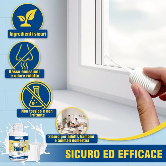 Thumbnail 6 de Vernice per ritocchi smaltata bianca 30 ml