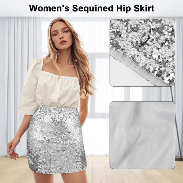 Thumbnail 5 de Aolso Falda de Lentejuelas