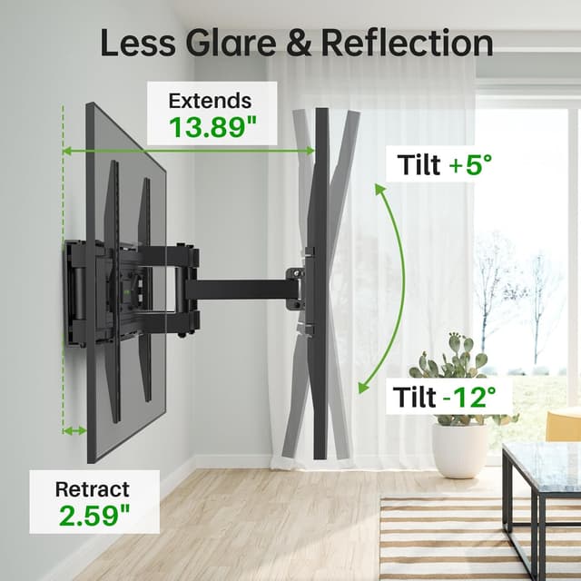 Thumbnail 4 de USX MOUNT Full Motion TV Wall Mount 70in