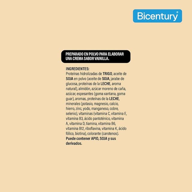 Thumbnail 5 de Bicentury Crema Completa Sustitutiva de Comida Vainilla 🥄