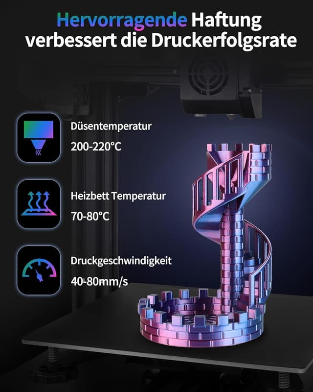 Thumbnail 4 de LANDU Silk PLA Filament 1kg đź–¨