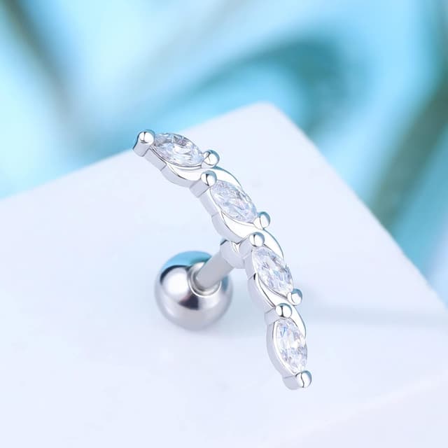 Thumbnail 3 de OUFER OUFER Piercing Cartilage 16G Zir Cone 6mm