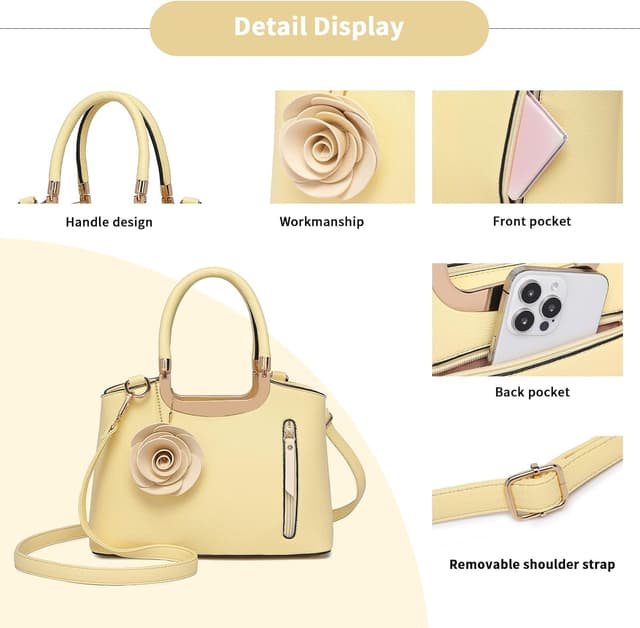 Thumbnail 3 de Miss Lulu Bolsos de Mujer 28 cm 🌸