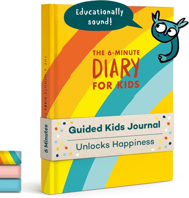 Thumbnail 6 de 6-Minute Kids Diary 6–12 gratitude journal 📔