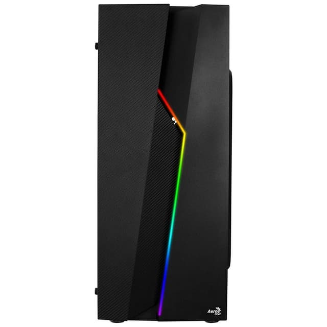 Detalle de Aerocool Bolt RGB con Ventana Negra