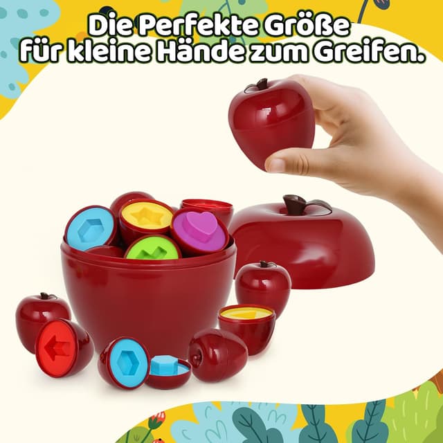 Thumbnail 4 de YIQOGAME Montessori Spielzeug ab 1 Jahr 🍎