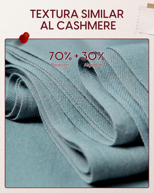 Thumbnail 3 de MaaMgic Bufanda XXL 200 x 70 cm