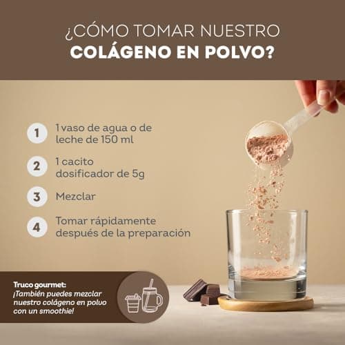 Thumbnail 3 de Vitavea Colágeno Hidrolizado en Polvo Sabor Cacao 🍫 5000mg