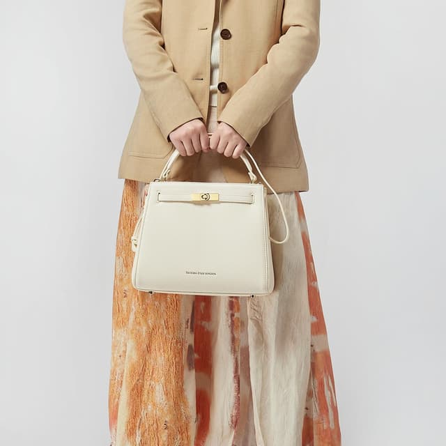 Detalle de VICTORIA HYDE Borsa a mano e tracolla da donna in PU con scomparti multipli, 28 x 23 x 11 cm